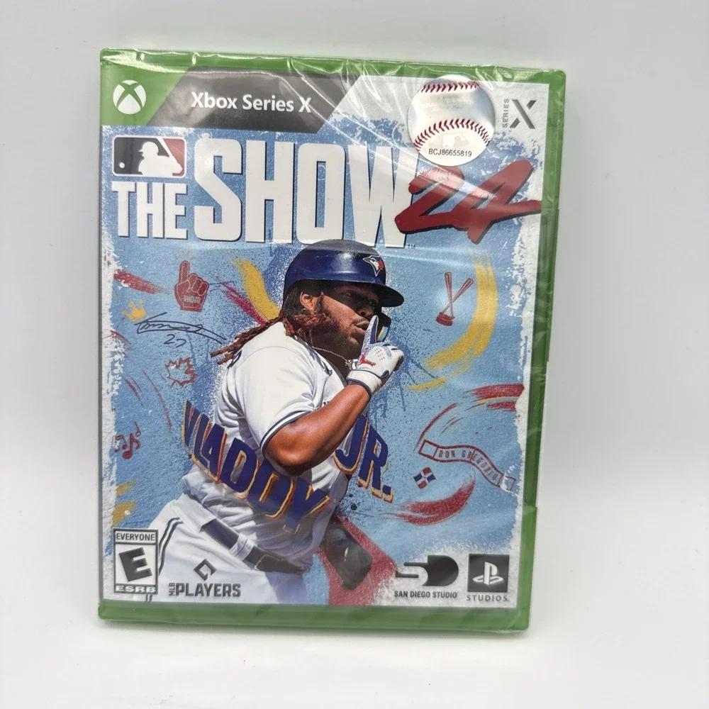 MLB THE SHOW 24 X BOX SERIES X FEATURING VLADIMIR GUERRERO JR NEW SEALED